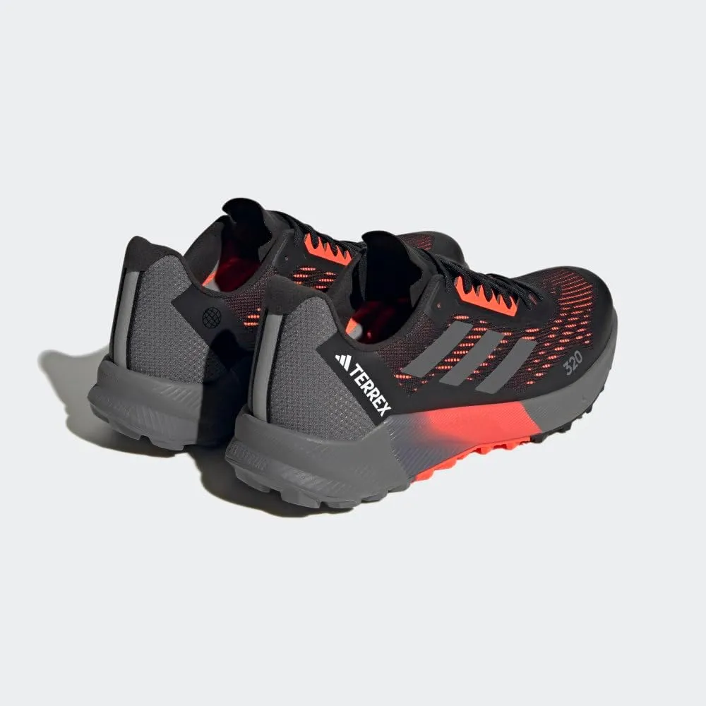 adidas Mens Terrex Agravic Flow 2 Trail Trail Running Sneakers Shoes - Black