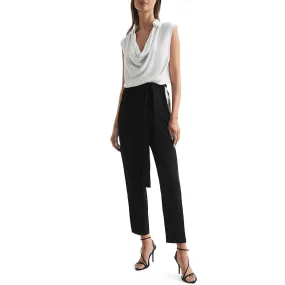 Allie Womens Colorblock Viscose Jumpsuit