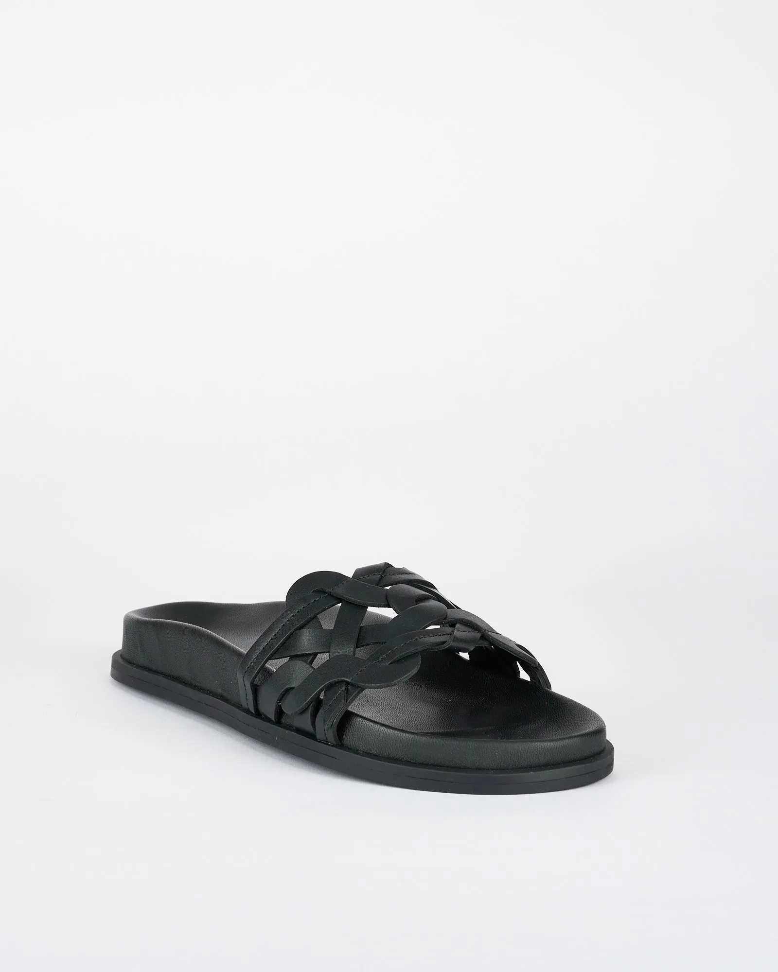 Brooklyn Footbed Black