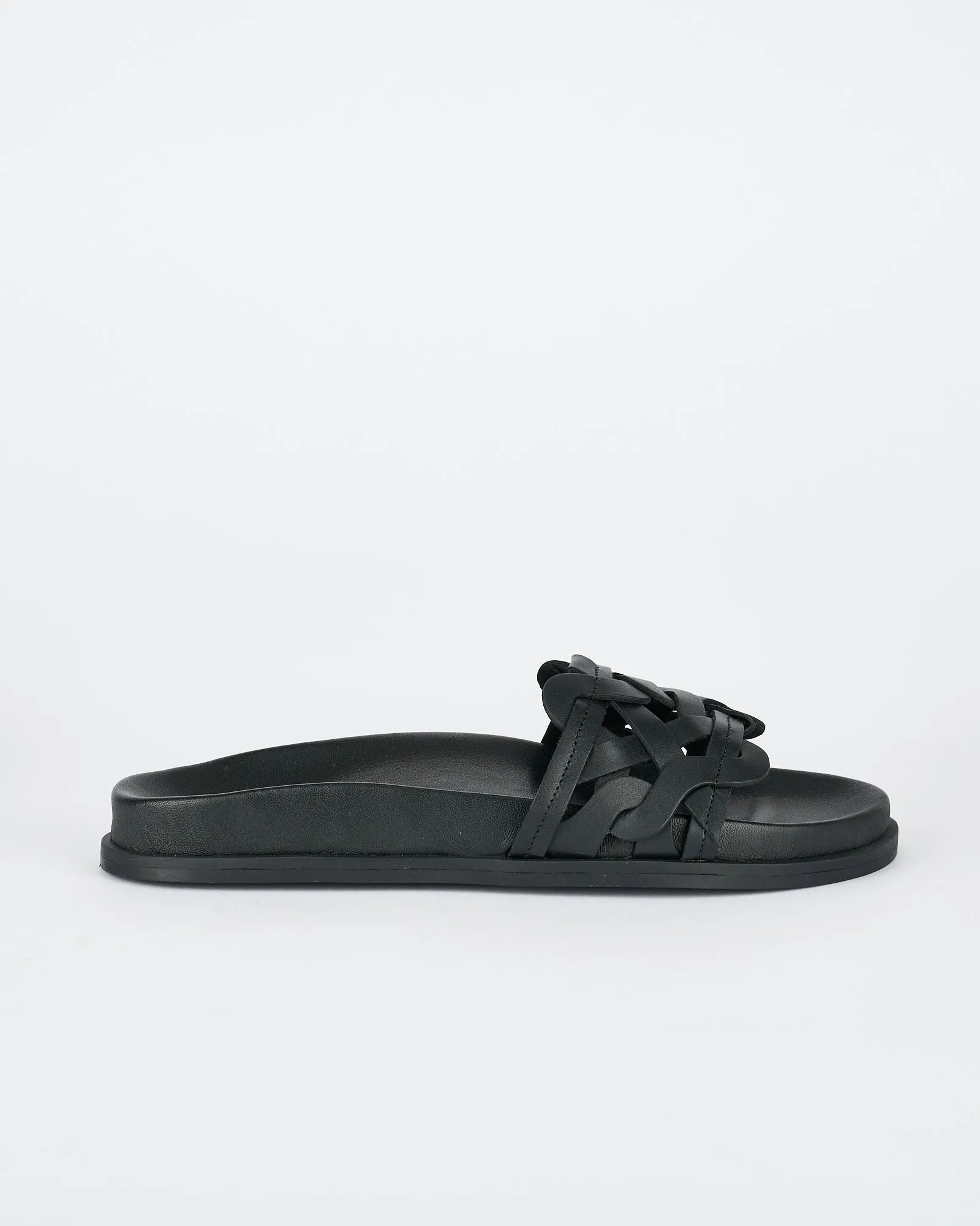 Brooklyn Footbed Black
