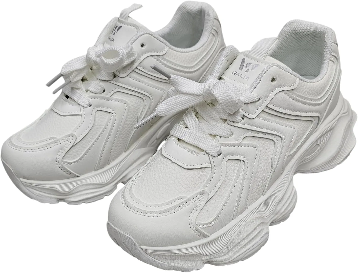 Chunky Platform Sneakers, High Platform Fashion Shoes, Lace-up Comfort