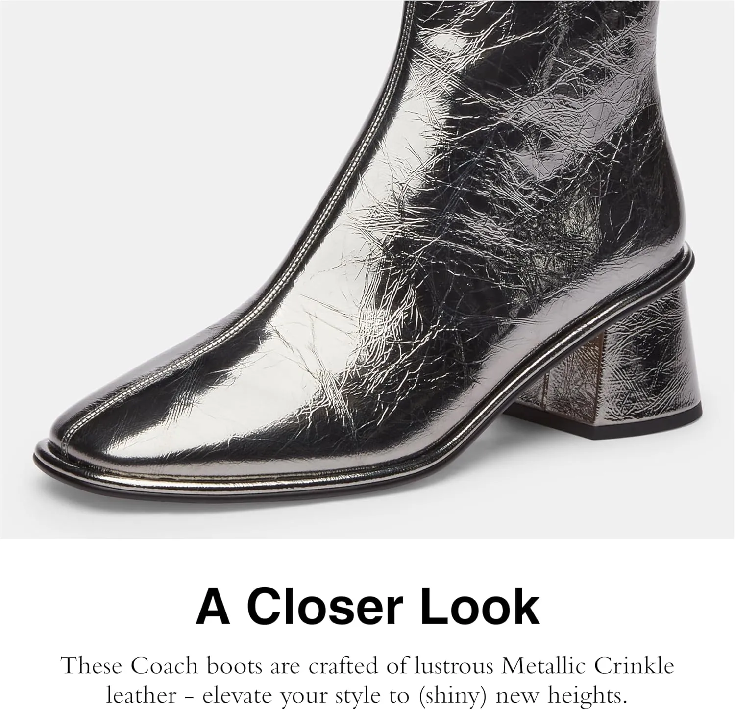 COACH Women's Gigi Bootie Uniform Dress Shoe