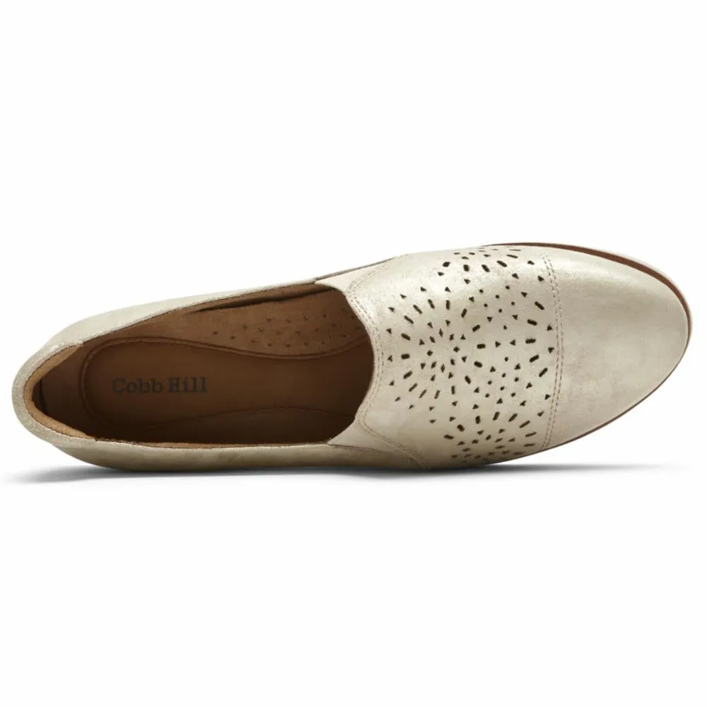 Cobb Hill LACI GORE SLIP-ON METALLIC LTHR