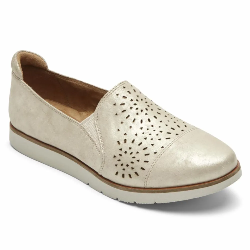 Cobb Hill LACI GORE SLIP-ON METALLIC LTHR
