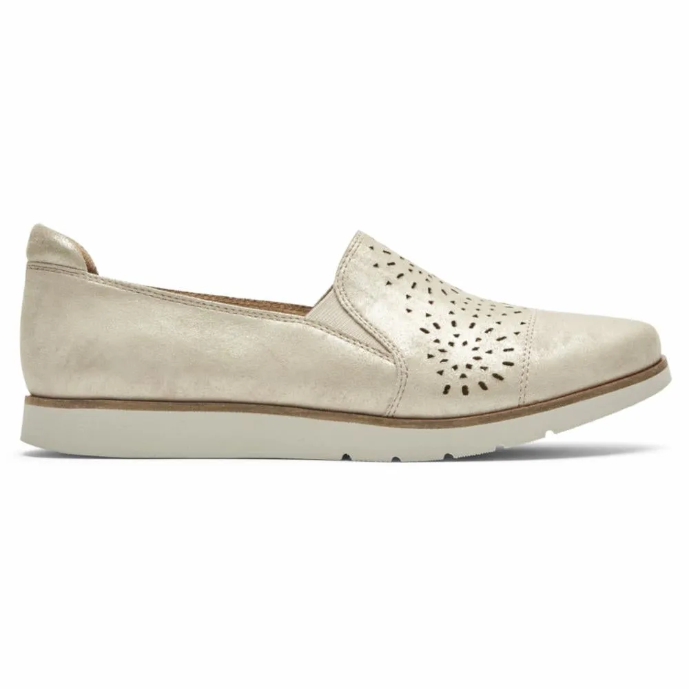 Cobb Hill LACI GORE SLIP-ON METALLIC LTHR