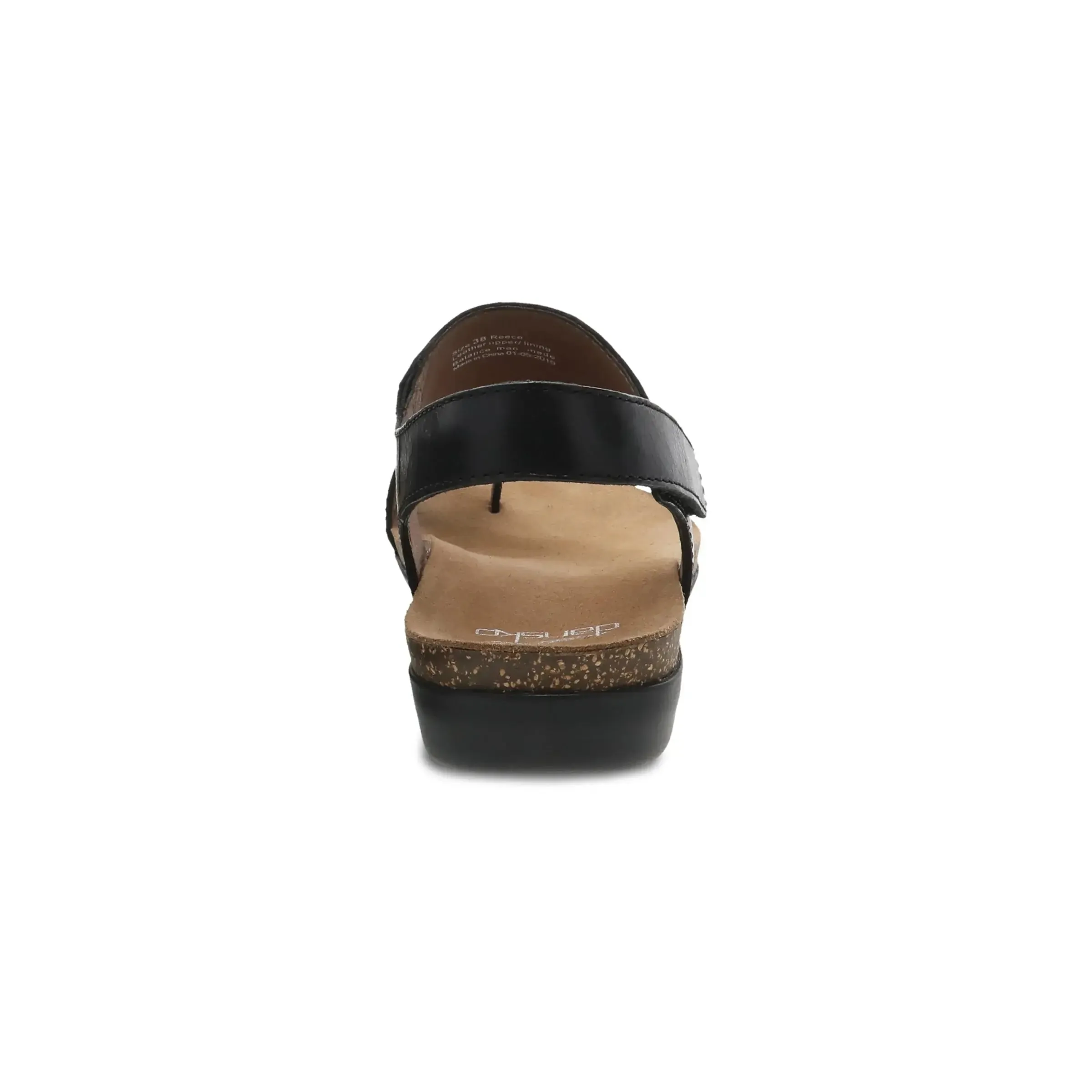 Dansko Reece Waxy Burnished Sandal – Style Meets All-Day Comfort