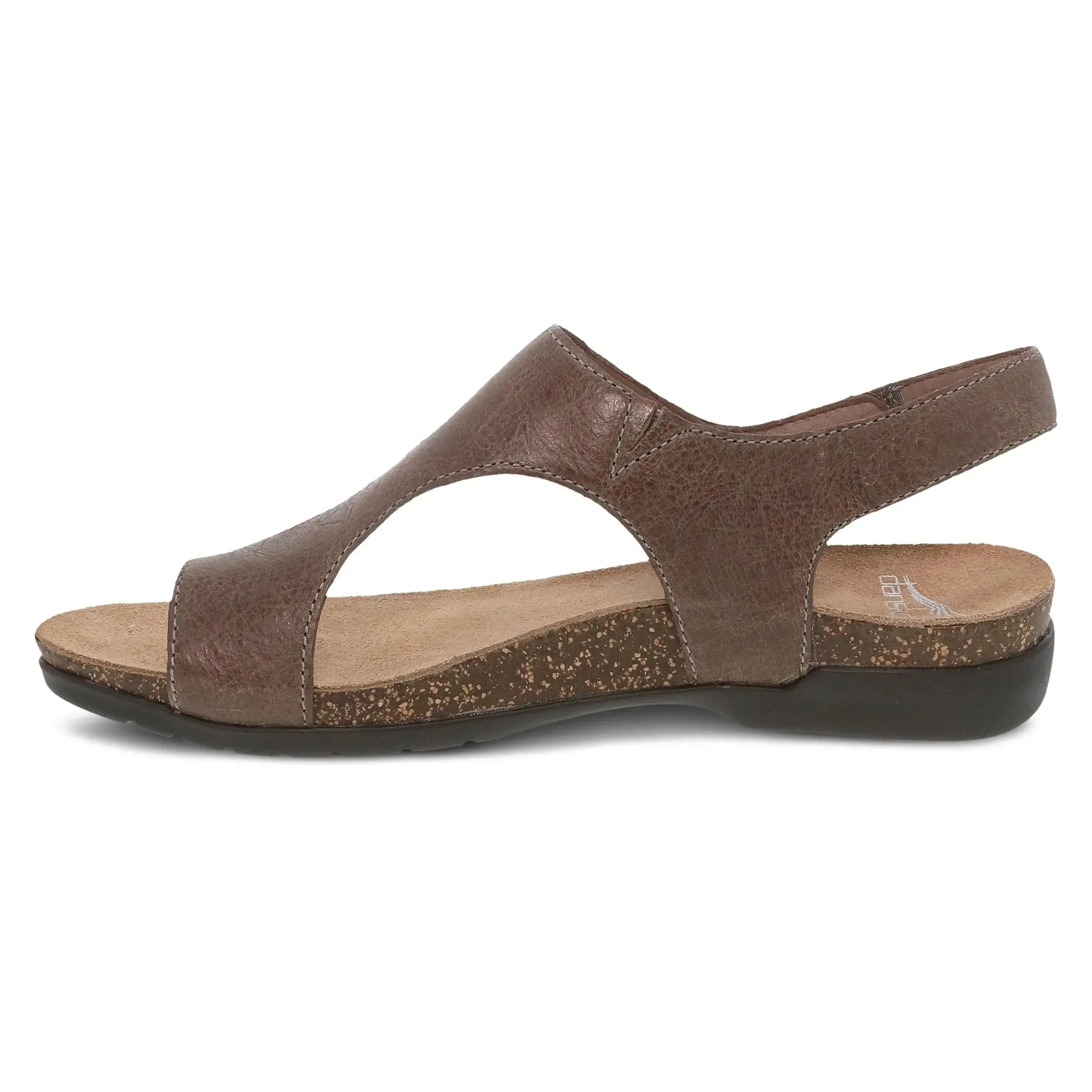 Dansko Reece Waxy Burnished Sandal – Style Meets All-Day Comfort