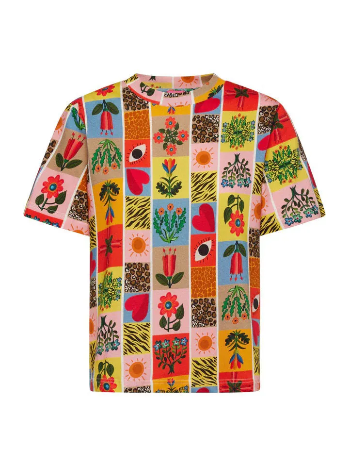 FRANCO FERRARI - COTTON PRINT T-SHIRT