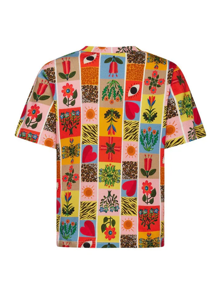 FRANCO FERRARI - COTTON PRINT T-SHIRT