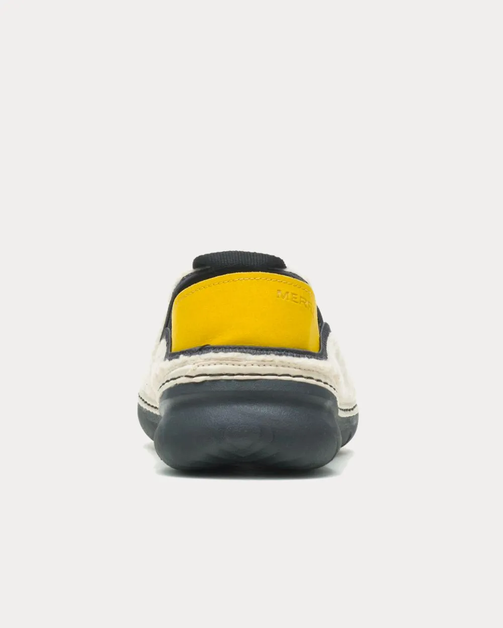 Hut Moc Fleece Oyster Slip Ons
