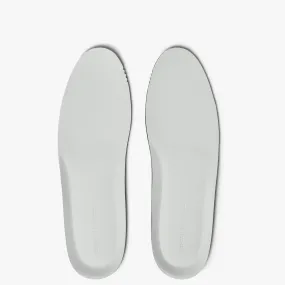 Leather Lined Recycled Footbeds White Womens