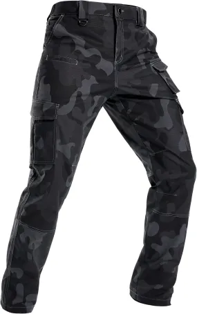 Men's Cargo Work Pants Water Resistant Tactical Pants 29"/31"/33" Lightweight Hiking Ripstop Pants Outdoor Apparel