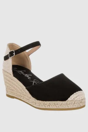 Microfiber Espadrilles Sandals