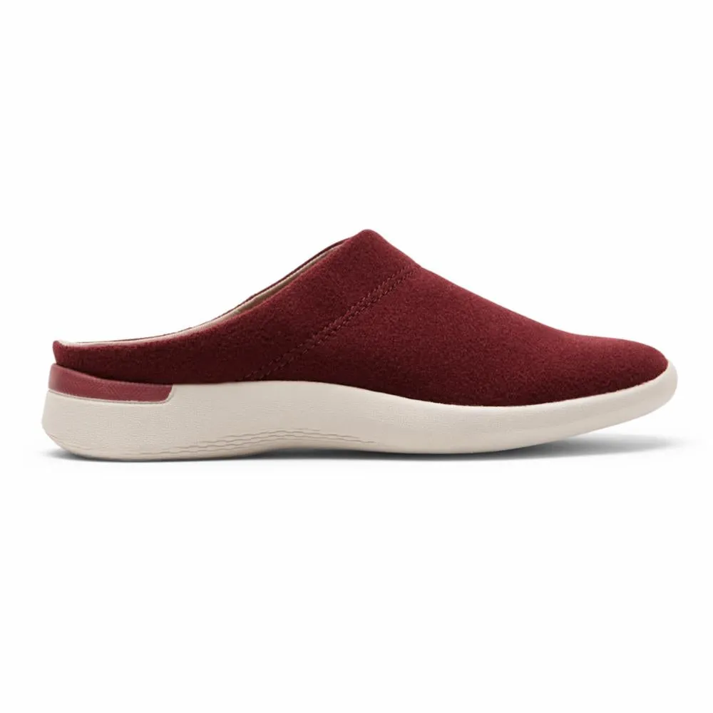 Rockport Women JAIME MULE OXBLOOD WSHBL