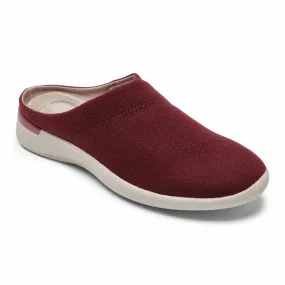 Rockport Women JAIME MULE OXBLOOD WSHBL