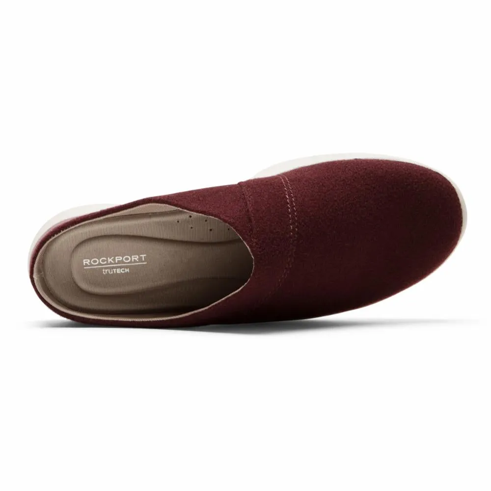 Rockport Women JAIME MULE OXBLOOD WSHBL