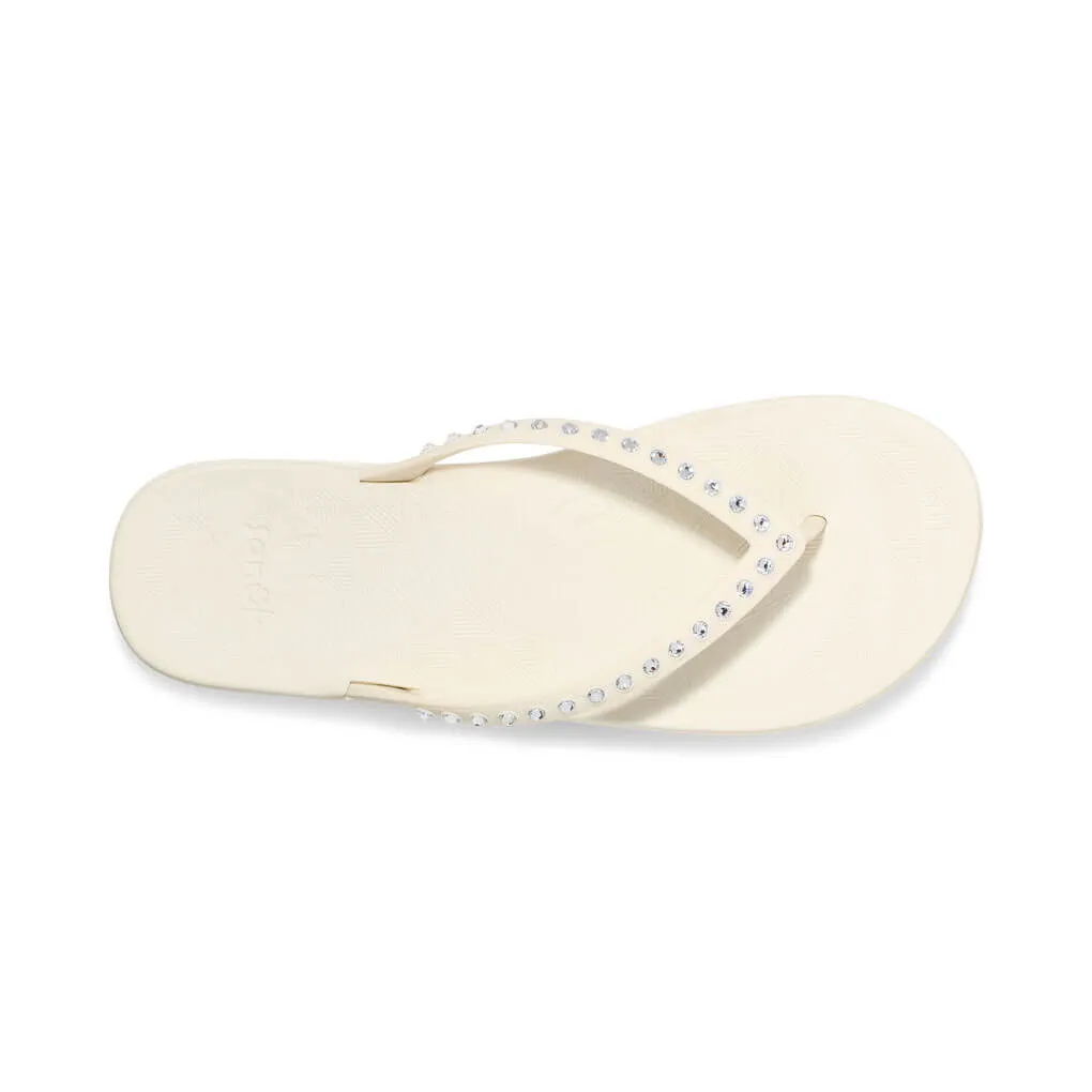 Sanuk Womens Funshine Gem Sandals - White