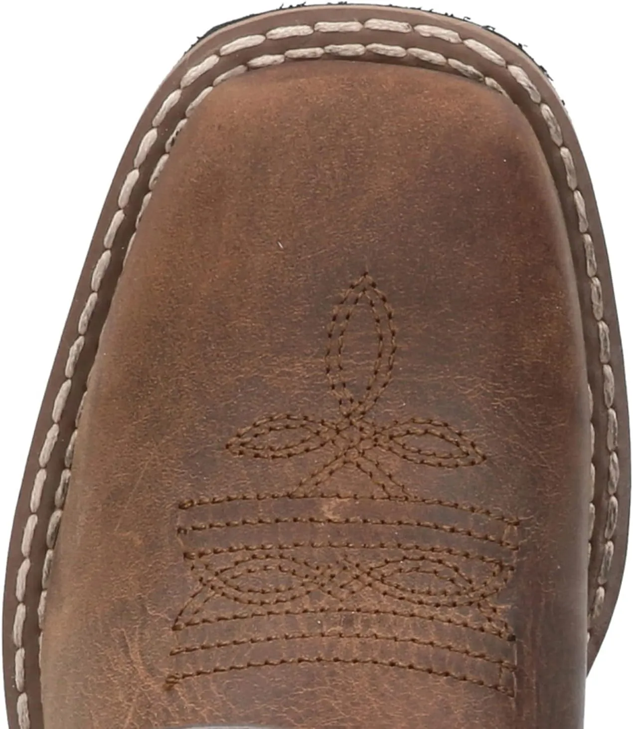 Smoky Mountain Women's Mesa Square Toe Pull On Brown Oil Distressed/Navy Crackle Boots