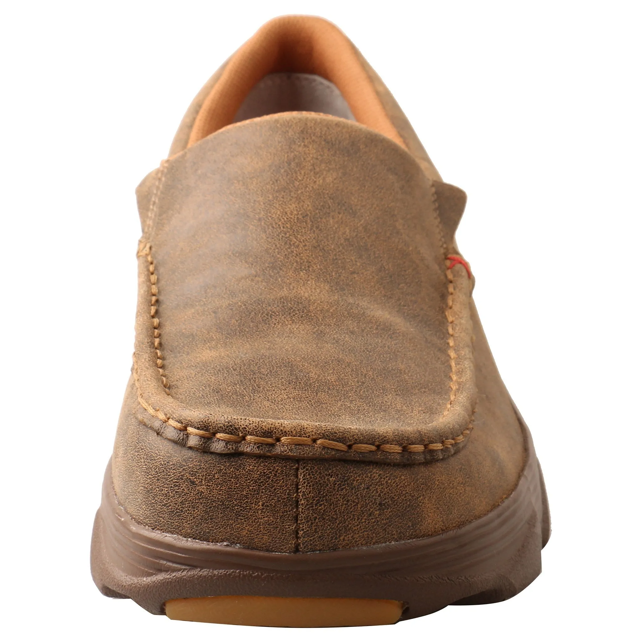 Twisted X Men's Bomber Brown Slip-On Crossover Moc Shoes MIE0001