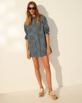 Veronica Beard | Erilyn Eyelet Shirtdress