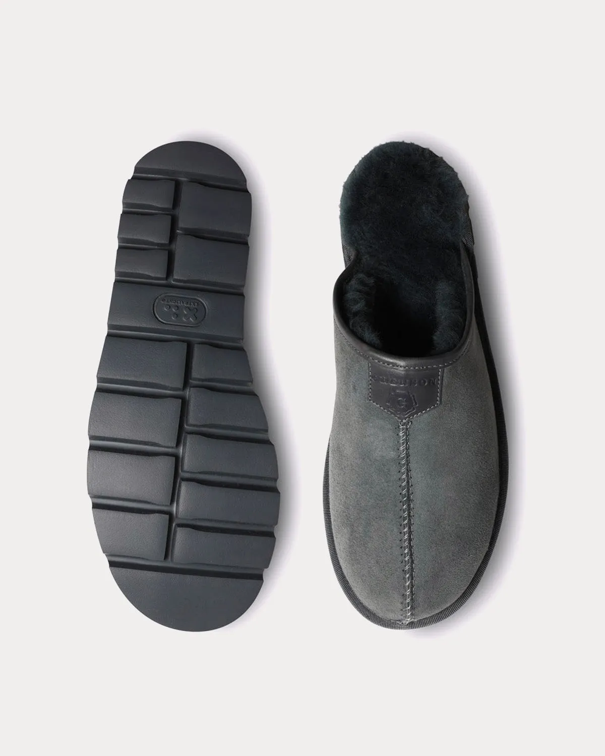 Wainwright Shearling Smoke Slip Ons