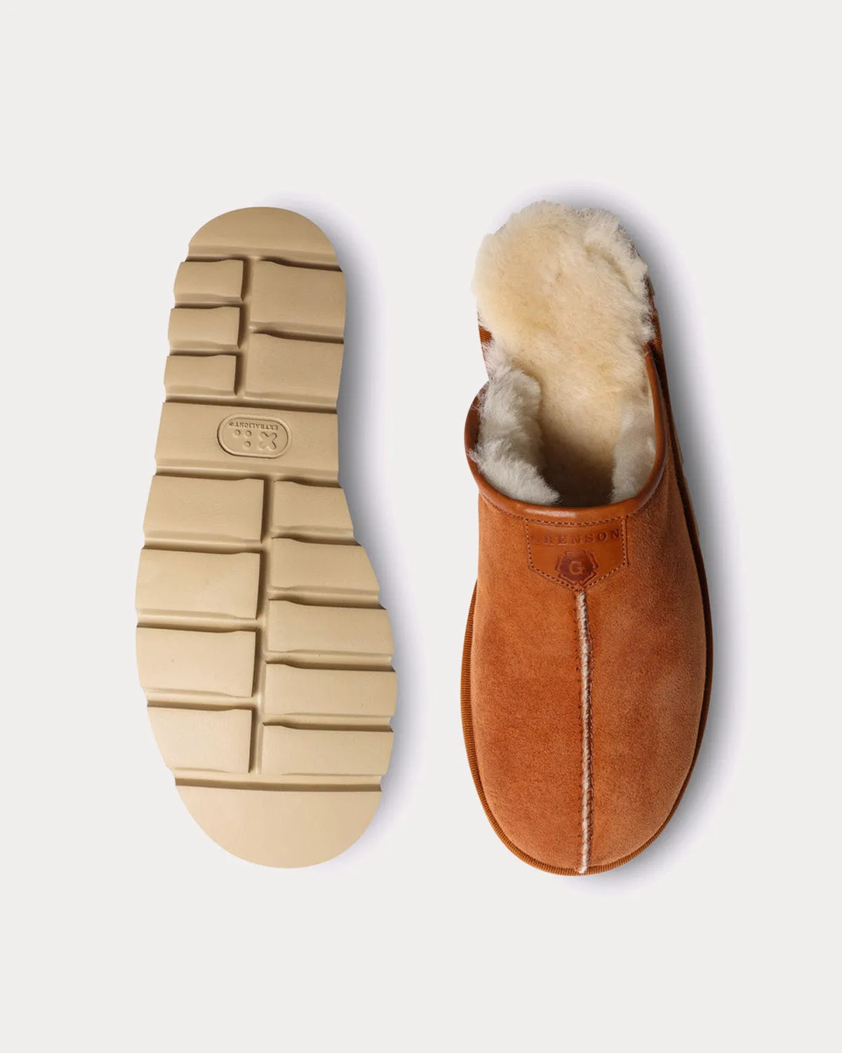 Wainwright Shearling Tobacco Slip Ons