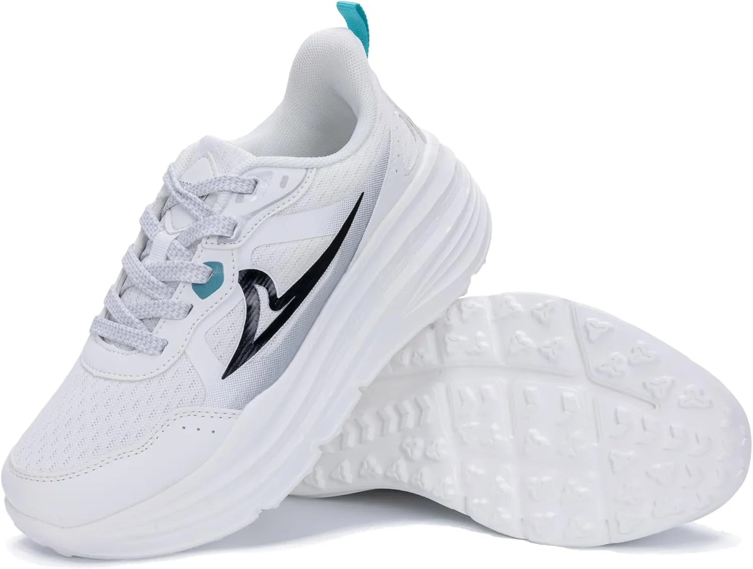 Women's Chunky Platform Sneakers LYNSS 1.0 Lightweight Walking Lace-up Memory Foam Comfortable Casual Sneakers