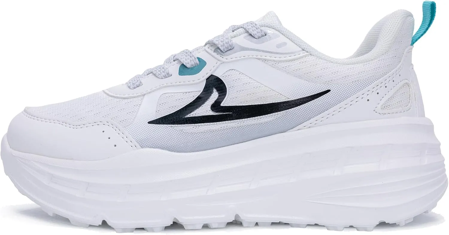 Women's Chunky Platform Sneakers LYNSS 1.0 Lightweight Walking Lace-up Memory Foam Comfortable Casual Sneakers