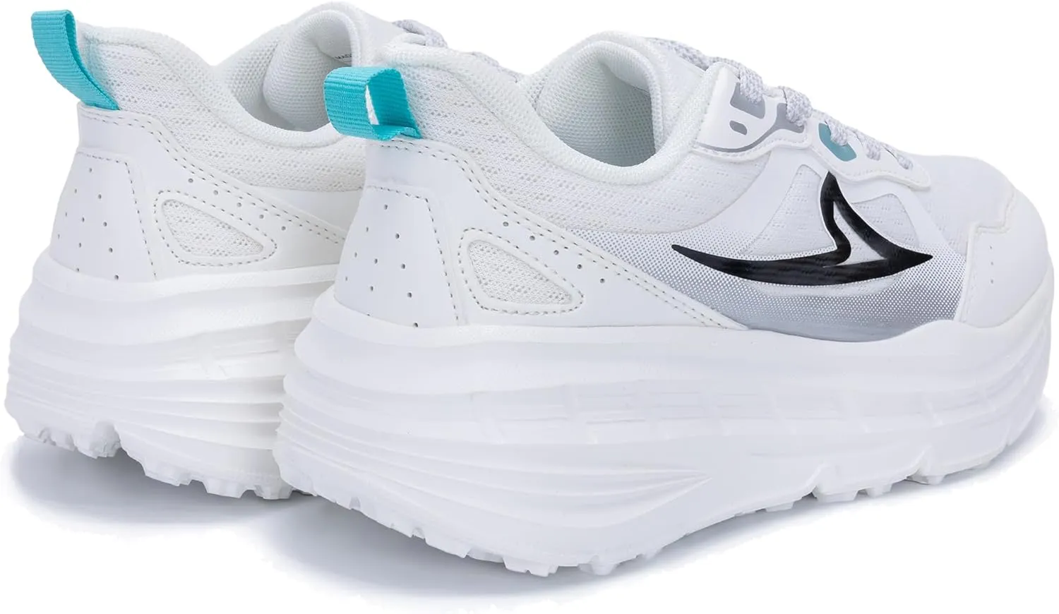 Women's Chunky Platform Sneakers LYNSS 1.0 Lightweight Walking Lace-up Memory Foam Comfortable Casual Sneakers