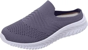 Women's Orthopedic Clogs with Air Cushion Support to Reduce Back and Knee Pressure Mesh Shoes Slip-On Slippers