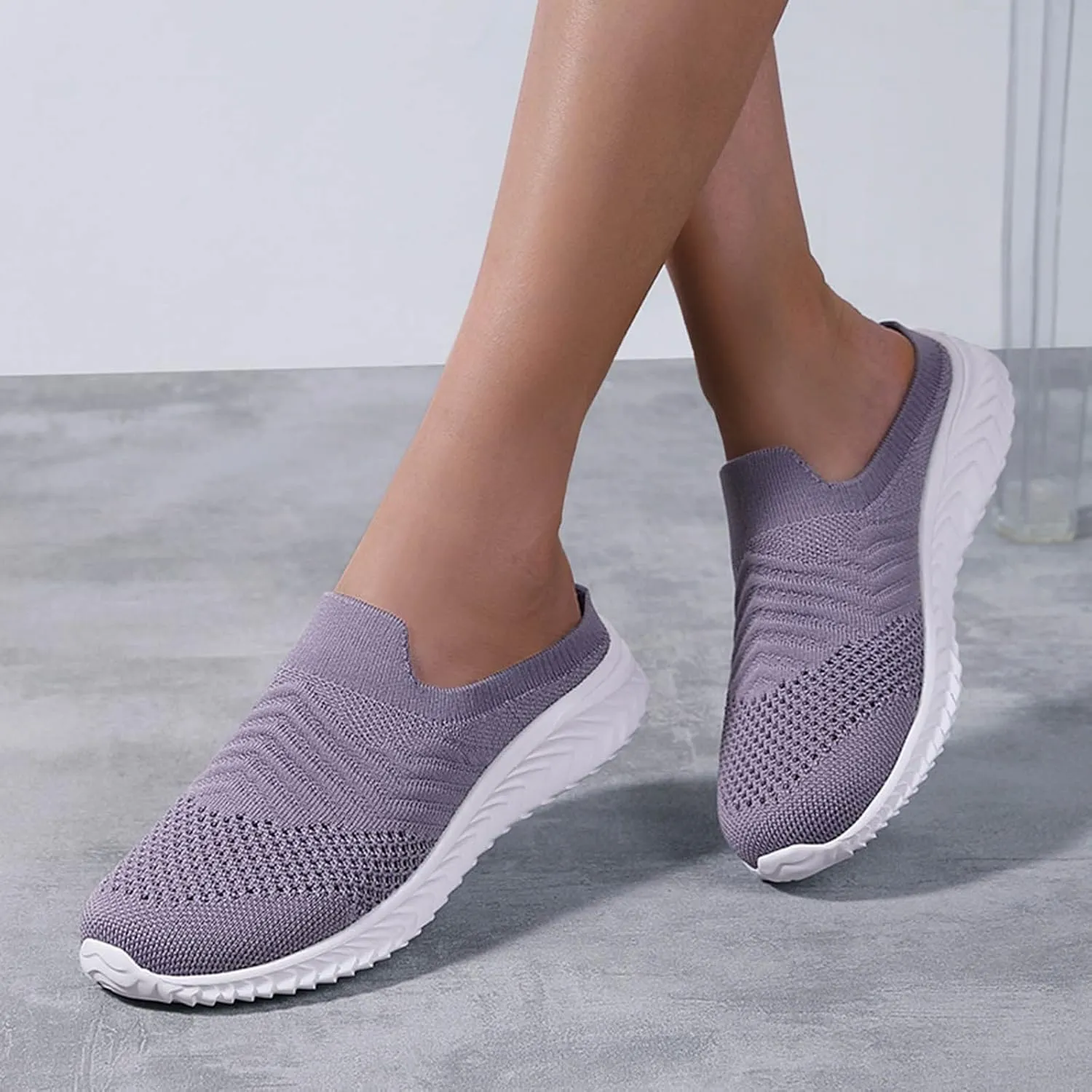 Women's Orthopedic Clogs with Air Cushion Support to Reduce Back and Knee Pressure Mesh Shoes Slip-On Slippers